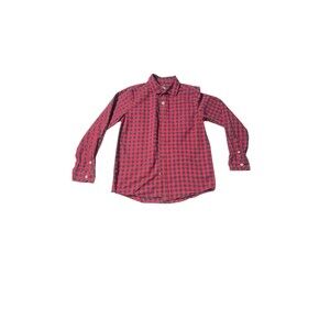 The Childrens Place Boys Youth  Black Plaid Size 10-12